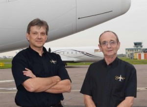 Colin Solley & Mike Smith Directors Of Excellence Aviation Services Ltd.